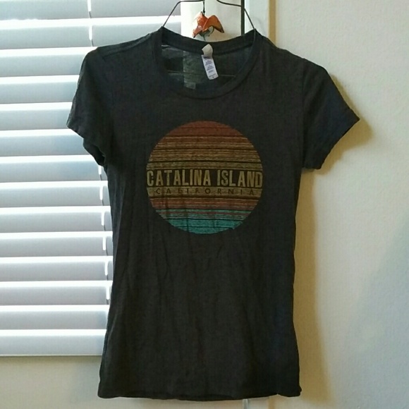 Bella Tops - Catalina Island CA t-shirt Bella Tops - Catalina Island CA t-shirt